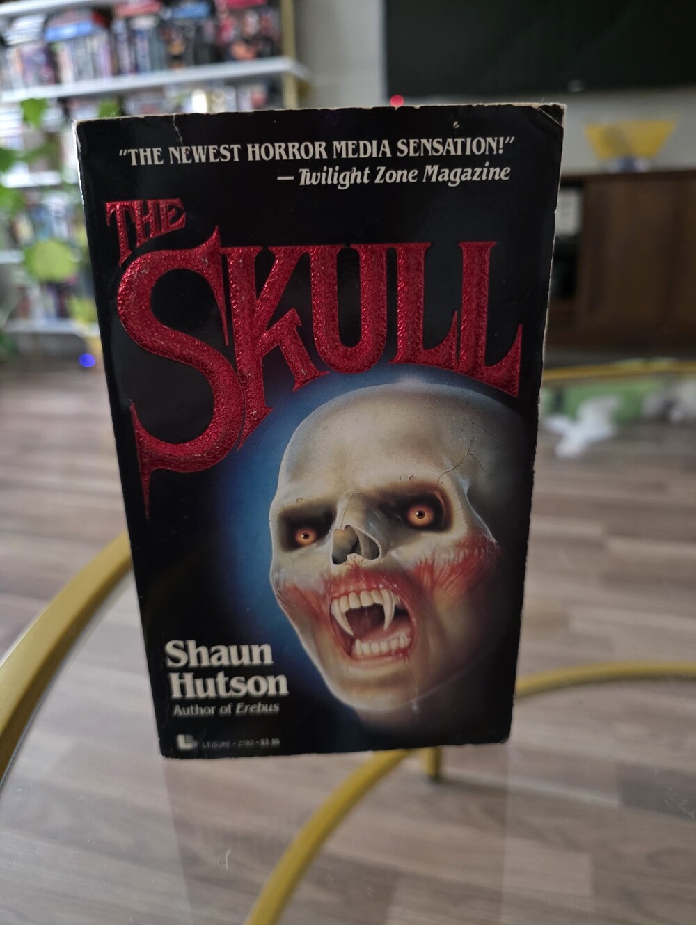 The Skull - By Shaun Hutson - Horror Book